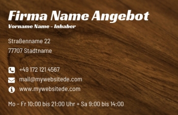 Apotheke-Visitenkarte Brand Type Version-3