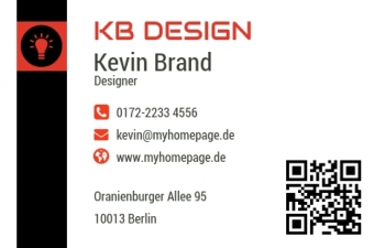 Werbung & Design-Visitenkarte Modern Version-3