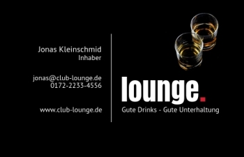 Visitenkarten Sind Die Beste Werbung Fur Bar Club Diskothek Dj