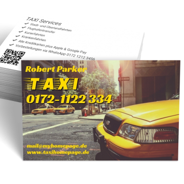 Taxi-Visitenkarte Picture